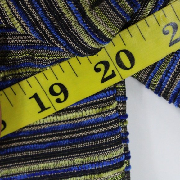 Drapers & Damons Blazer Jacket Womens Multicolor Striped Button Front Small S - Picture 8 of 9